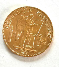 Pièce 20 Francs Or Génie