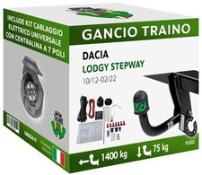 Attelage fixe pour dacia - attelage, lodgy