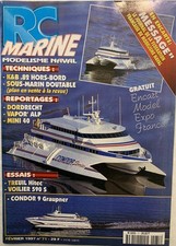 Revue RC MARINE N°71 02/97 Condor 9 K&B 13cc Hors-Bord Voilier 590S Servo Treuil