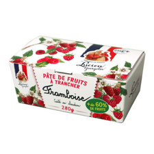 Lucien Georgelin Pate de Fruit à trancher Framboise la boite de 280g