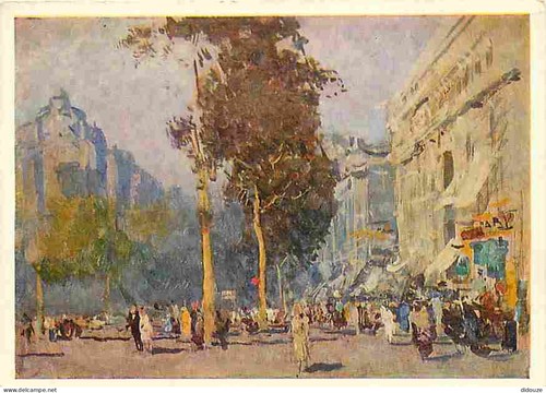 Postcard art painting - postcard,