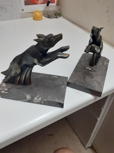 Presse papier bronze - papier,