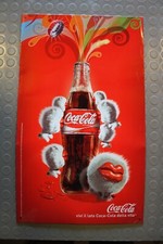 Coca cola enseigne - cola, métallique