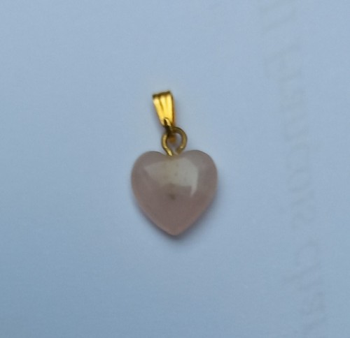 Pendentif quartz rose - pendentif,