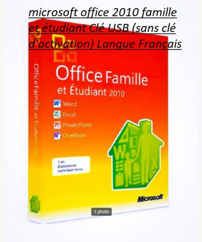 Microsoft office 2010 - microsoft, famille