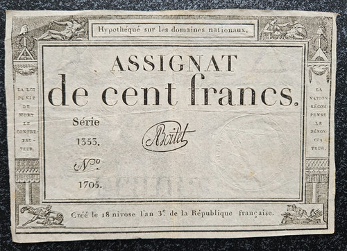 France francia assignat - francia,
