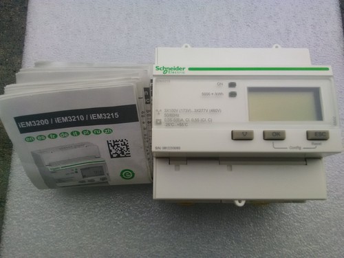 Compteur énergie triphasé - d'énergie,