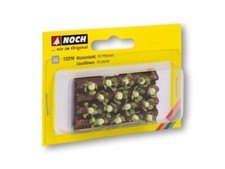 NOCH 13216 Échelle Ho Déco Minis : Plantes De Chou-Fleur Pièces 16 (Mesures