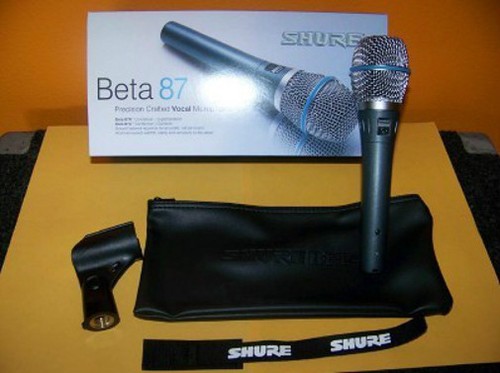 New shure beta87a - shure,