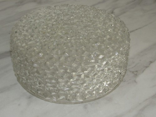 Plafonnier verre vintage - plafonnier,