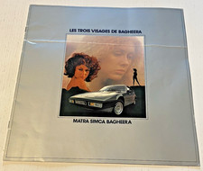 RARE : Notice Commerciale MATRA SIMCA Bagheera - Aout 1976 - Bel Etat.