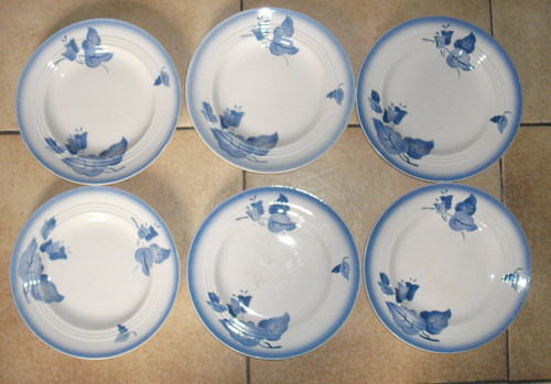Anciennes assiettes dessert - assiettes, à