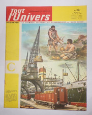 Collection revue Tout l'Univers Editions original Hachette n° 28
