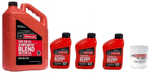 Motorcraft huile 5w20 - 8l,