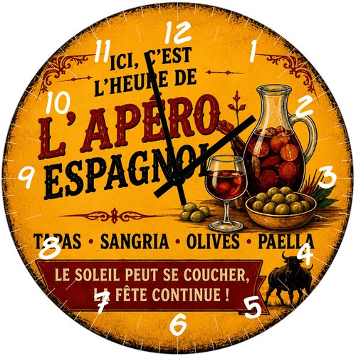 Horloge murale verre cm - horloge,