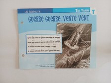 CARTE FICHE - TRI YANN  Guerre