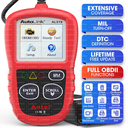 Autel autolink al319 obd2 can - autolink,