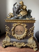 Pendule ancienne bronze - pendule,