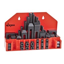 Outils de serrage M10 pour fraiseuse - 58 pièces D18457