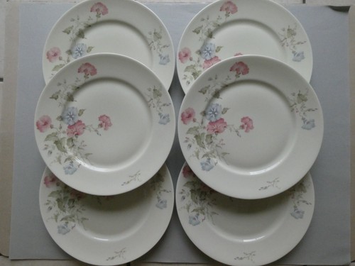 Assiettes plates porcelaine - 6,