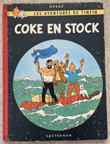 Hergé tintin coke stock - tintin,