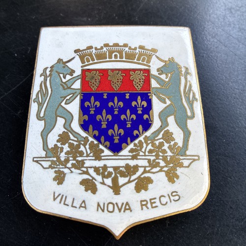 Blason ville villeneuve roi - blason,