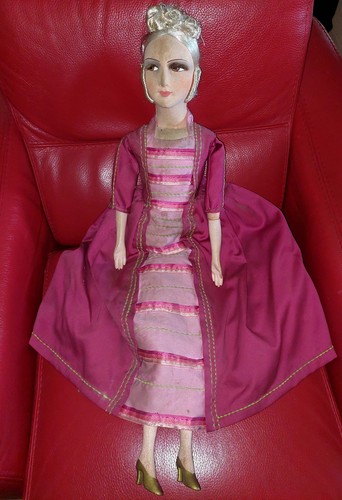Grande ancienne poupee - poupee, de