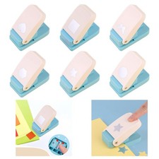 Perforatrice à onglets portable pour classement, fiches, étiquettes