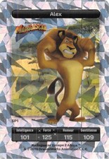Carte Carrefour Dreamworks - Madagascar - Alex - N°SP1 (Extrêmement Rare)