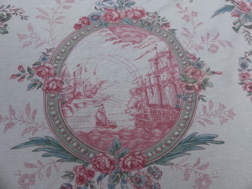 Ancien tissu vintage french - ancien,