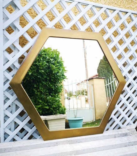 Vintage très joli miroir - vintage,