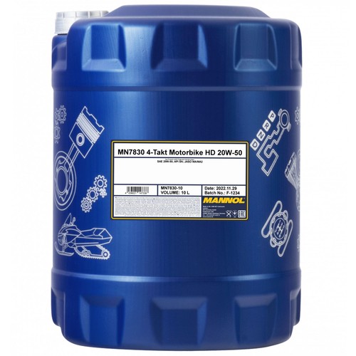 Huile moteur mannol moto - huile,