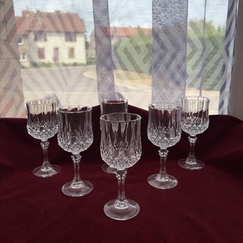 Verres vin rouge - 6, à
