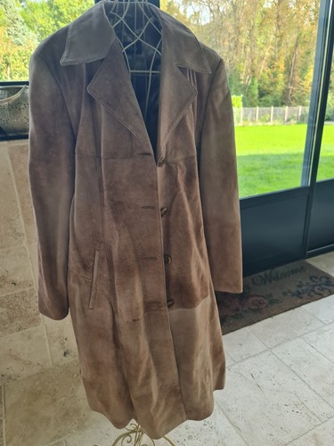 Beau manteau cuir agneau - en,