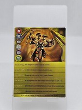 Carte Bakugan Golden Spear Gate, Spin Master, 2011, La Lance d’Or Équipement Or
