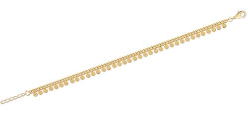Chaine cheville plaqué - chaine, en