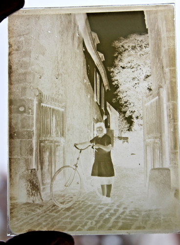 Ancienne plaque photo verre - ancienne,