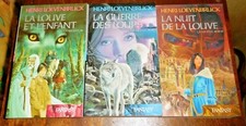 Lot 3 Livres FANTASY La Moïra Henri LOEVENBRUCK Trilogie Tomes 1-2-3