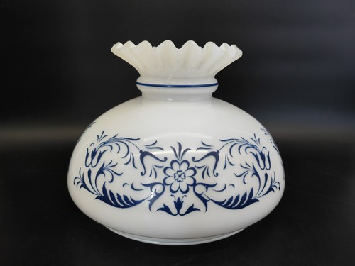 Globe collerette opaline - globe, en