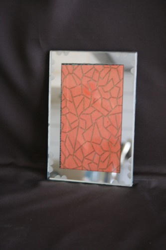 Cadre ancien miroir