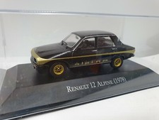 Renault 12 alpine noir 1978