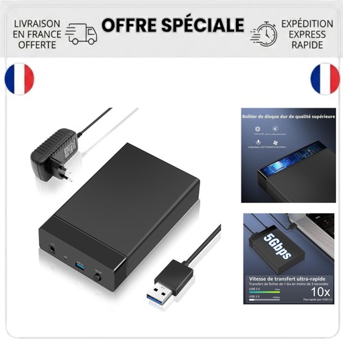 Boîtier disque dur externe - boîtier,