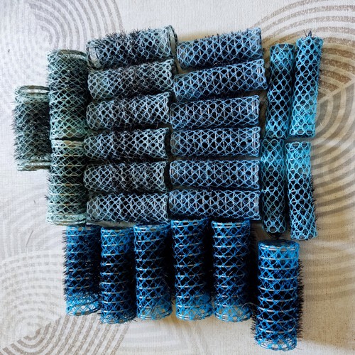 Lot bigoudis à brosse - lot,