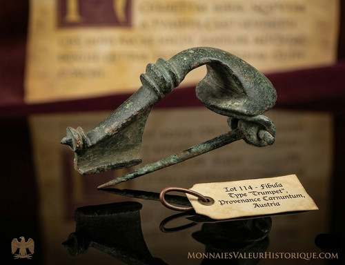 Rare fibule romaine bronze - romaine,