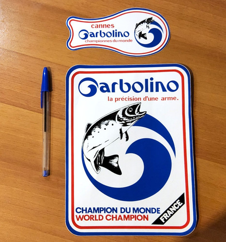 Garbolino lot autocollants - garbolino,