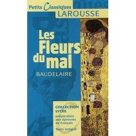 Livre les fleurs mal - les,
