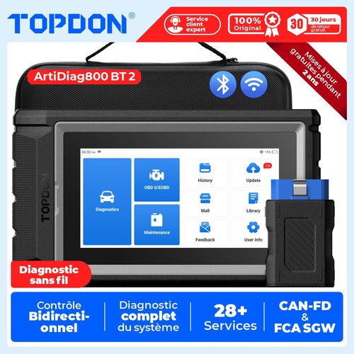 Topdon ad800 0 - topdon, valise