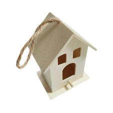 Maison d'oiseau en bois à