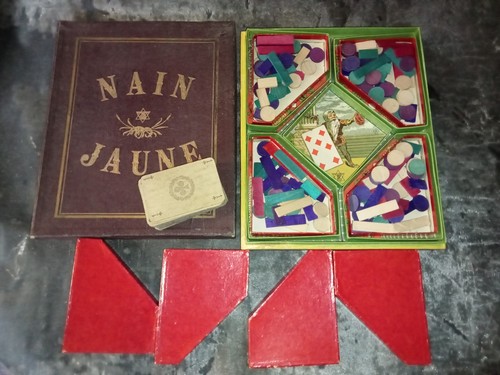 Ancien nain jaune bois - ancien,
