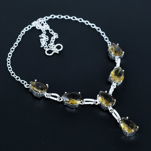 Collier solitaire argent